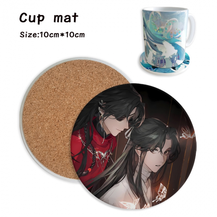 Heaven Official's Blessing Anime ceramic water absorbing and heat insulating coasters price for 5 pcs