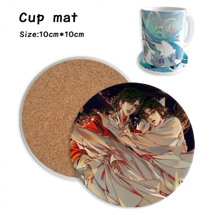 Heaven Official's Blessing Anime ceramic water absorbing and heat insulating coasters price for 5 pcs