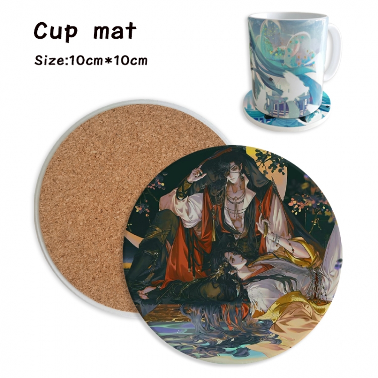 Heaven Official's Blessing Anime ceramic water absorbing and heat insulating coasters price for 5 pcs