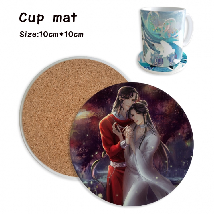 Heaven Official's Blessing Anime ceramic water absorbing and heat insulating coasters price for 5 pcs