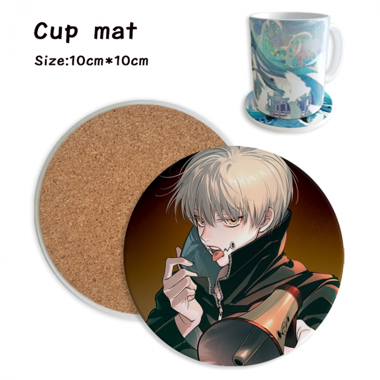 Jujutsu Kaisen Anime ceramic water absorbing and heat insulating coasters price for 5 pcs