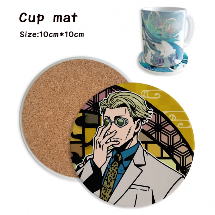 Jujutsu Kaisen Anime ceramic water absorbing and heat insulating coasters price for 5 pcs