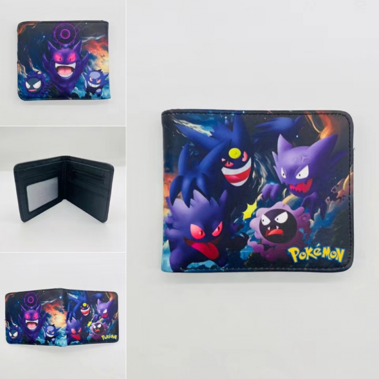 Pokemon Full color Two fold short card case wallet 11X9.5CM