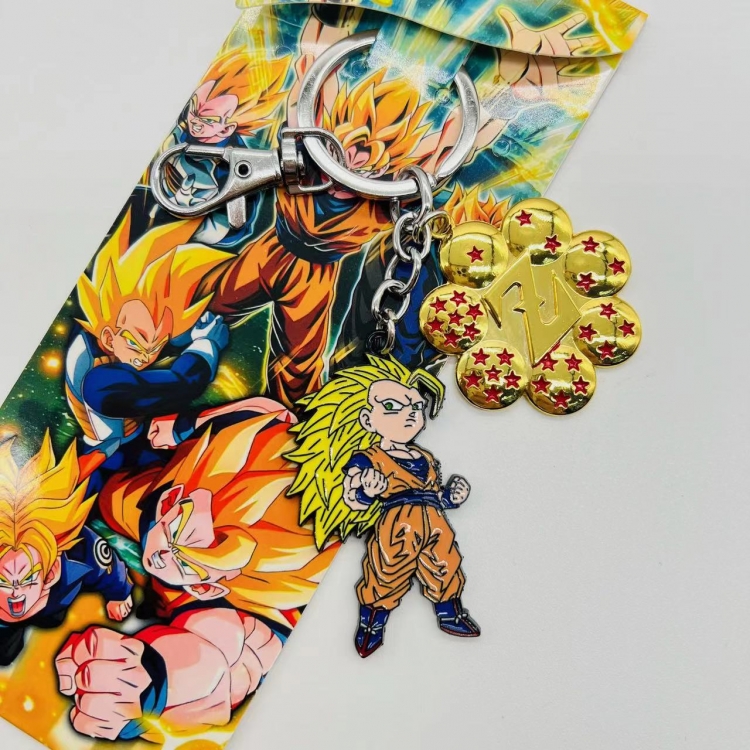 DRAGON BALL Anime character 2 pendant keychain backpack pendant