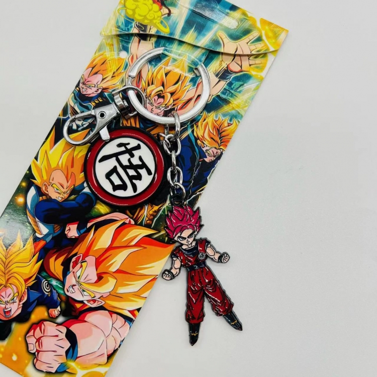 DRAGON BALL Anime character 2 pendant keychain backpack pendant
