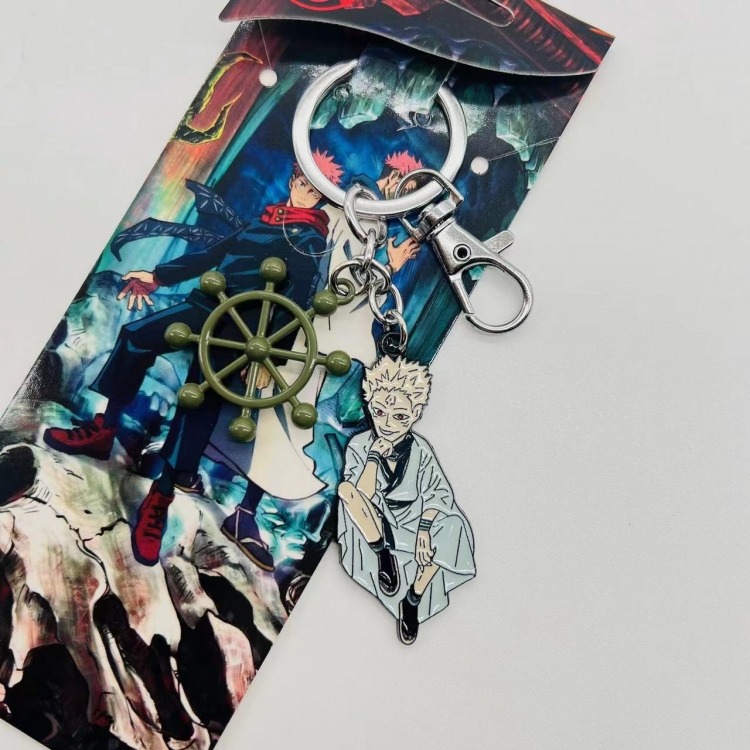 Jujutsu Kaisen Anime character 2 pendant keychain backpack pendant