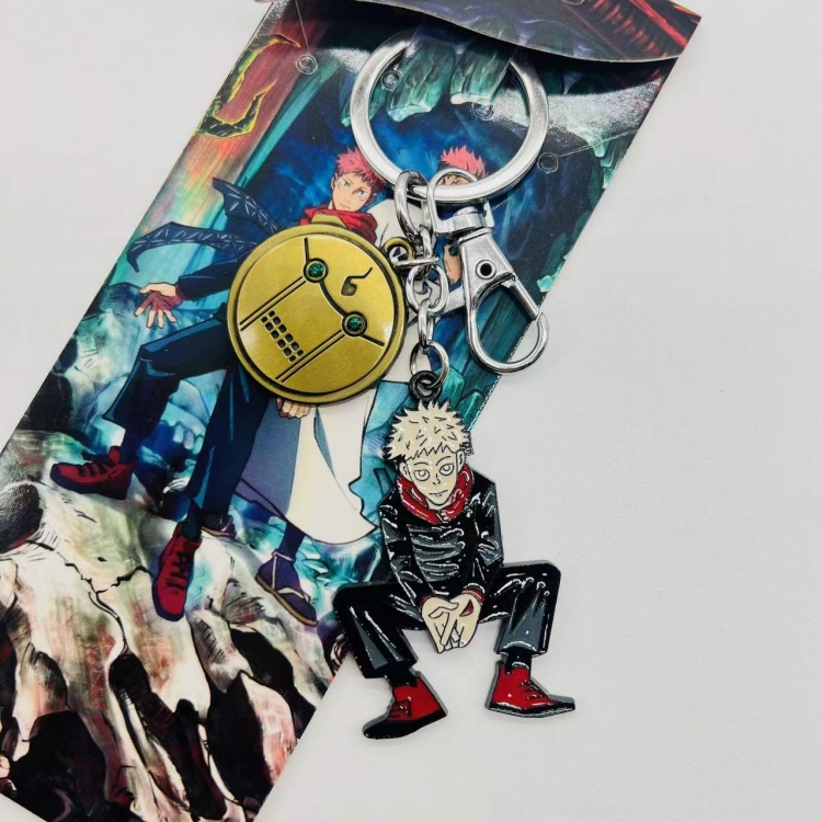 Jujutsu Kaisen Anime character 2 pendant keychain backpack pendant