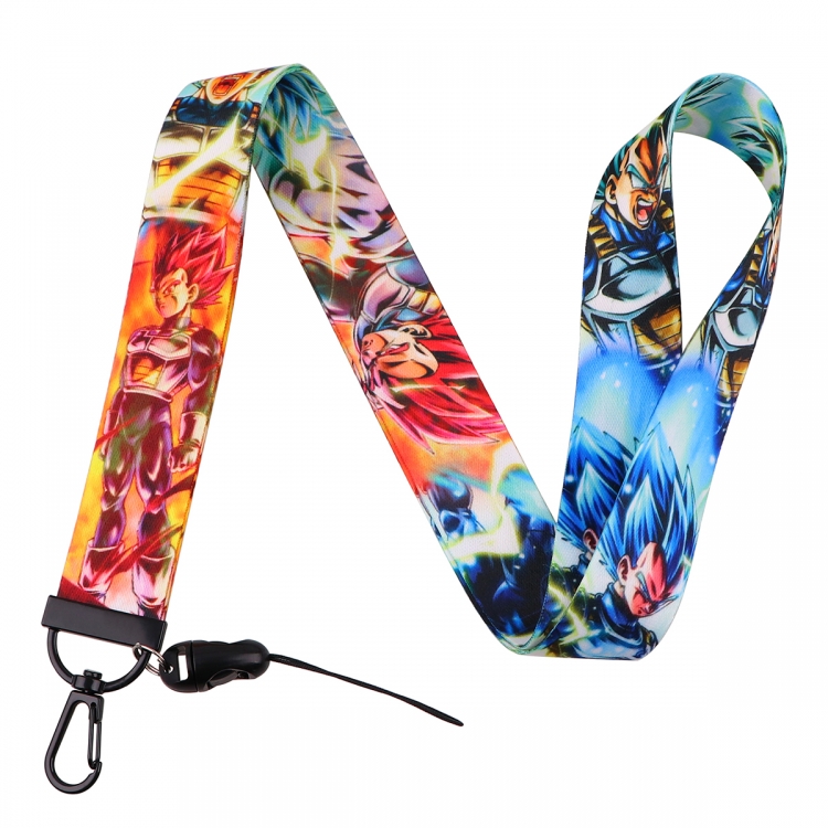 DRAGON BALL Black buckle long mobile phone lanyard 45cm price for 10 pcs NR1106