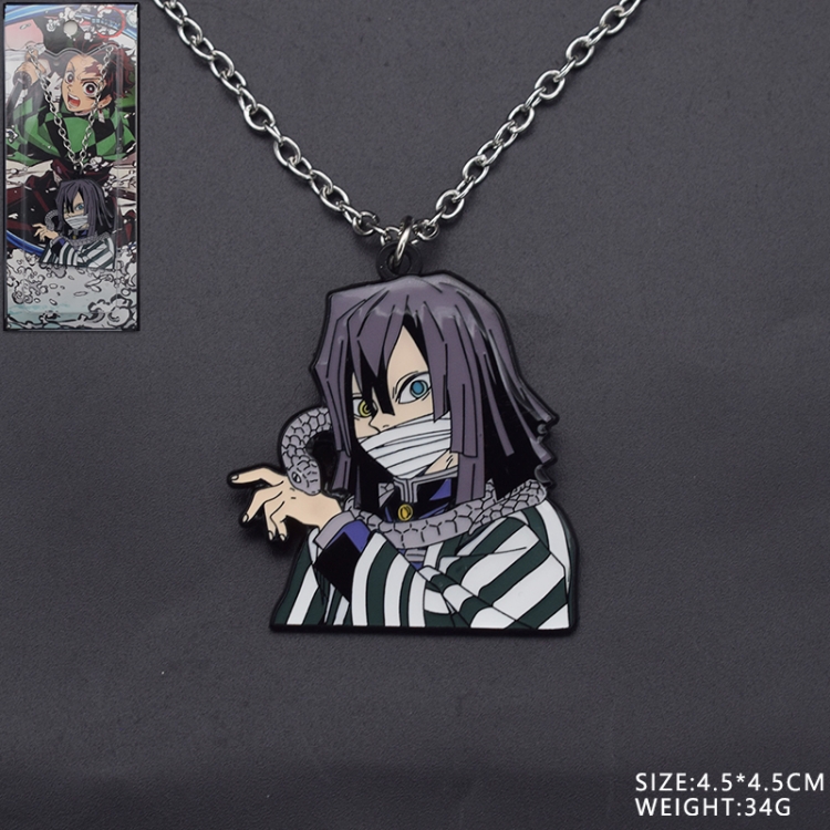  Demon Slayer Kimets Anime cartoon metal necklace pendantoooooooo