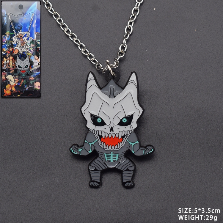 Monster 8 Anime cartoon metal necklace pendant