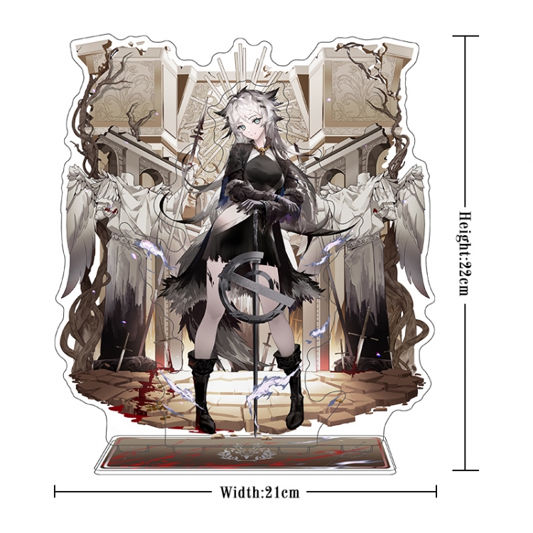 Lapland Acrylic interlayer technology double-sided Standing Plates stand figure 21CM