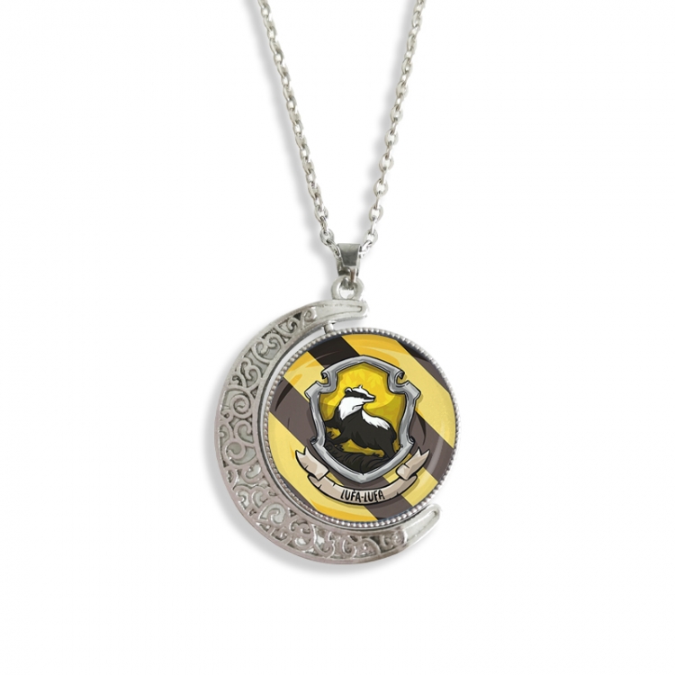 Harry Potter Anime Double sided Crystal Rotating Gem Necklace price for 5 pcs