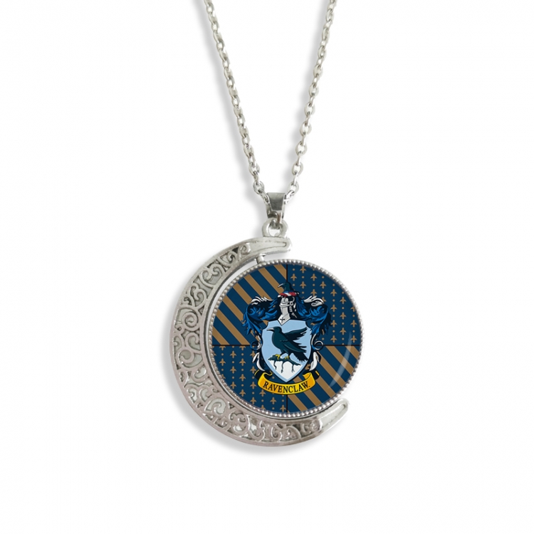 Harry Potter Anime Double sided Crystal Rotating Gem Necklace price for 5 pcs