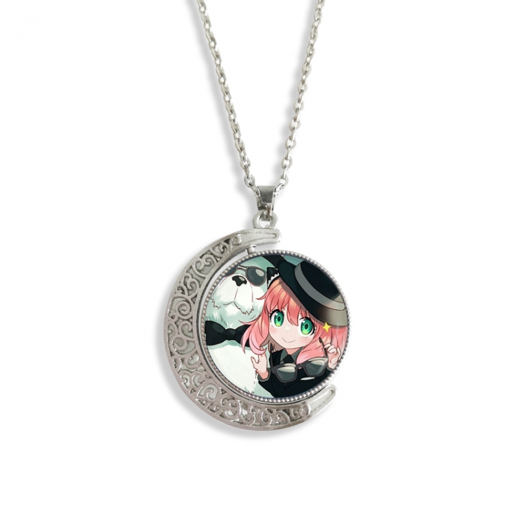 SPY×FAMILY Anime Double sided Crystal Rotating Gem Necklace price for 5 pcs