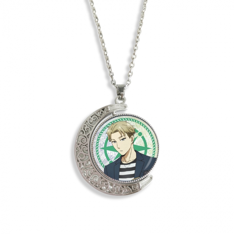 SPY×FAMILY Anime Double sided Crystal Rotating Gem Necklace price for 5 pcs