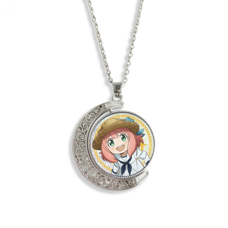 SPY×FAMILY Anime Double sided Crystal Rotating Gem Necklace price for 5 pcs