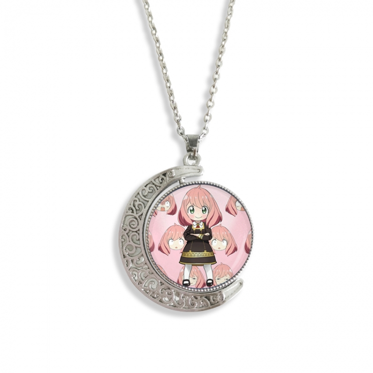 SPY×FAMILY Anime Double sided Crystal Rotating Gem Necklace price for 5 pcs