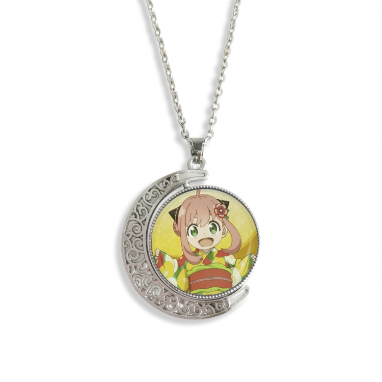 SPY×FAMILY Anime Double sided Crystal Rotating Gem Necklace price for 5 pcs