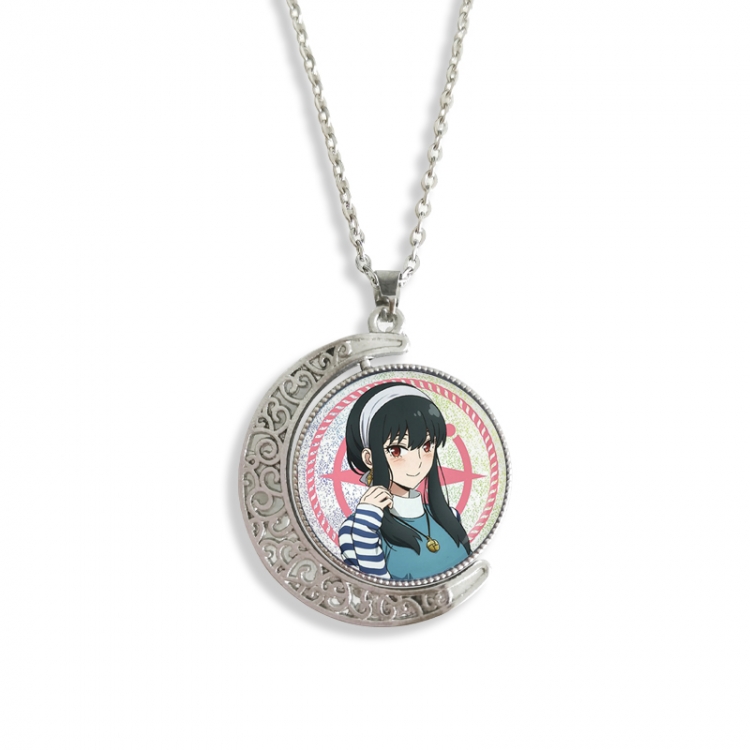 SPY×FAMILY Anime Double sided Crystal Rotating Gem Necklace price for 5 pcs