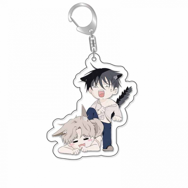Seaside Night Anime Acrylic Keychain Charm price for 5 pcs 16653
