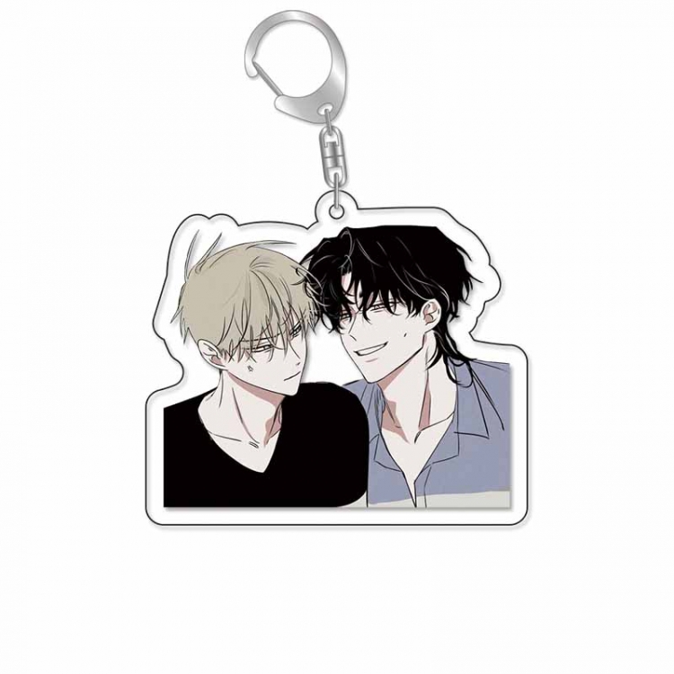 Seaside Night Anime Acrylic Keychain Charm price for 5 pcs 16654