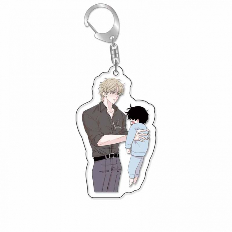 Seaside Night Anime Acrylic Keychain Charm price for 5 pcs 16656
