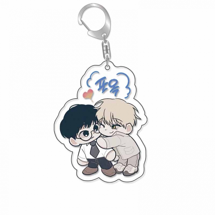 Will kill Anime Acrylic Keychain Charm price for 5 pcs  