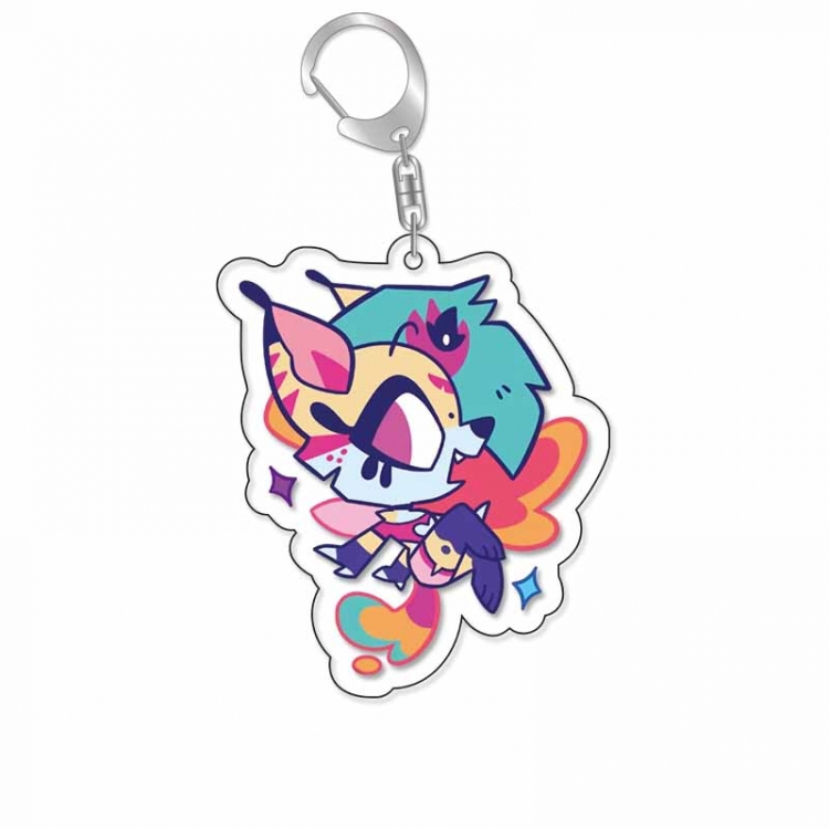Hazbin Hotel Anime Acrylic Keychain Charm price for 5 pcs 16695