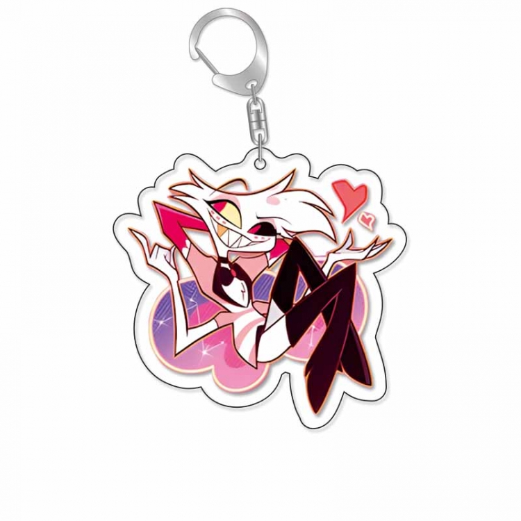 Hazbin Hotel Anime Acrylic Keychain Charm price for 5 pcs 16714
