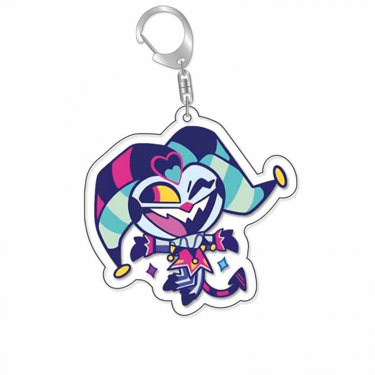 Hazbin Hotel Anime Acrylic Keychain Charm price for 5 pcs 16697