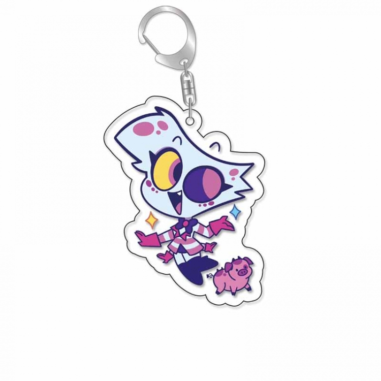 Hazbin Hotel Anime Acrylic Keychain Charm price for 5 pcs 16694