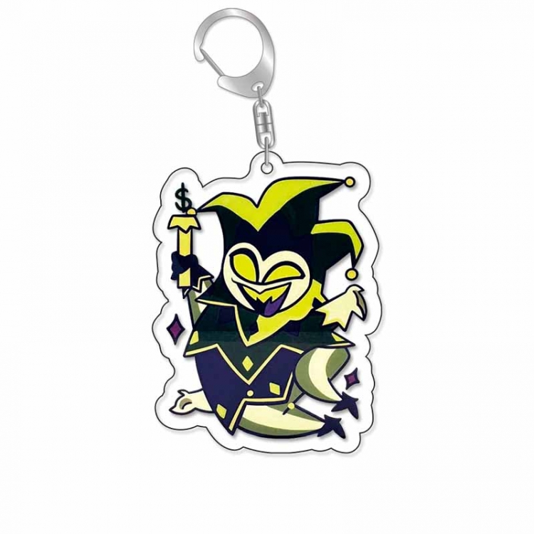 Hazbin Hotel Anime Acrylic Keychain Charm price for 5 pcs 16706