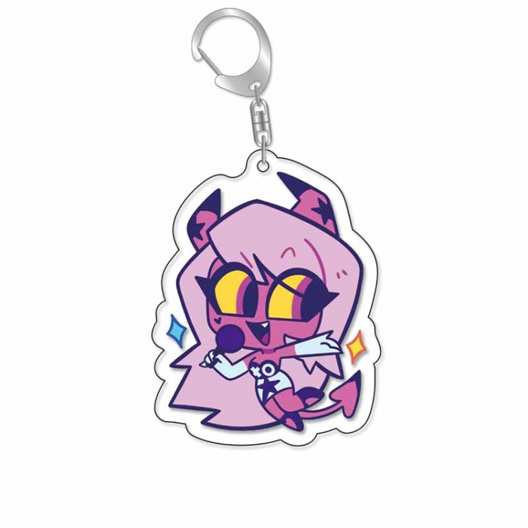 Hazbin Hotel Anime Acrylic Keychain Charm price for 5 pcs 16704