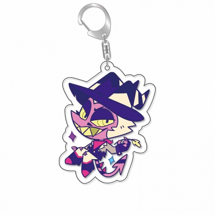 Hazbin Hotel Anime Acrylic Keychain Charm price for 5 pcs 16703