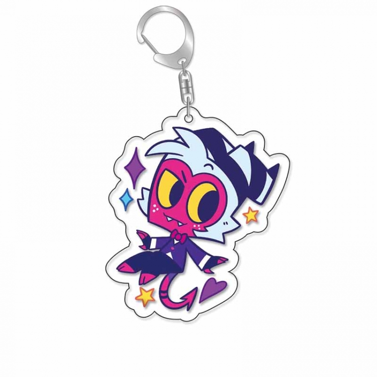 Hazbin Hotel Anime Acrylic Keychain Charm price for 5 pcs 16700