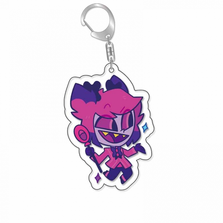 Hazbin Hotel Anime Acrylic Keychain Charm price for 5 pcs 16693