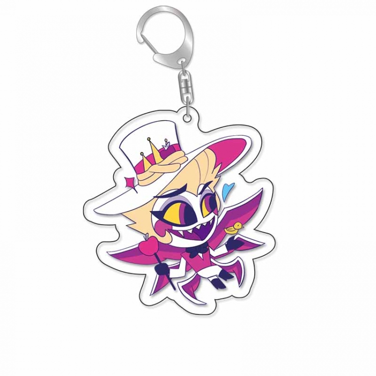 Hazbin Hotel Anime Acrylic Keychain Charm price for 5 pcs 16707