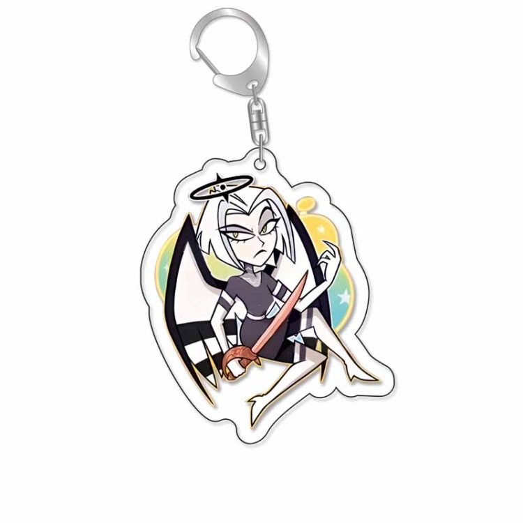 Hazbin Hotel Anime Acrylic Keychain Charm price for 5 pcs 16786