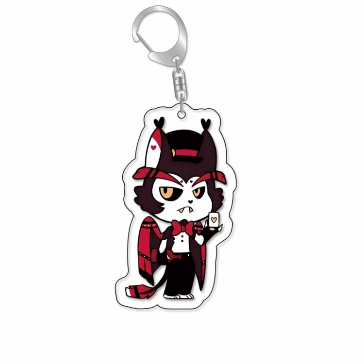 Hazbin Hotel Anime Acrylic Keychain Charm price for 5 pcs 16790