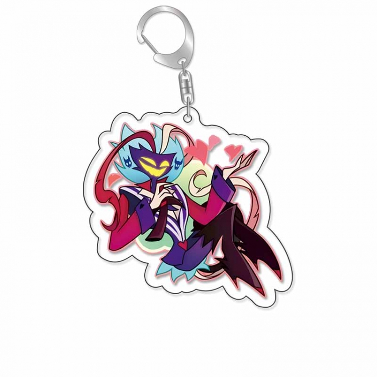 Hazbin Hotel Anime Acrylic Keychain Charm price for 5 pcs 16780