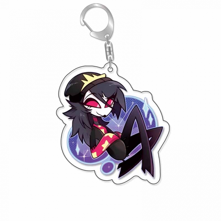Hazbin Hotel Anime Acrylic Keychain Charm price for 5 pcs 16778