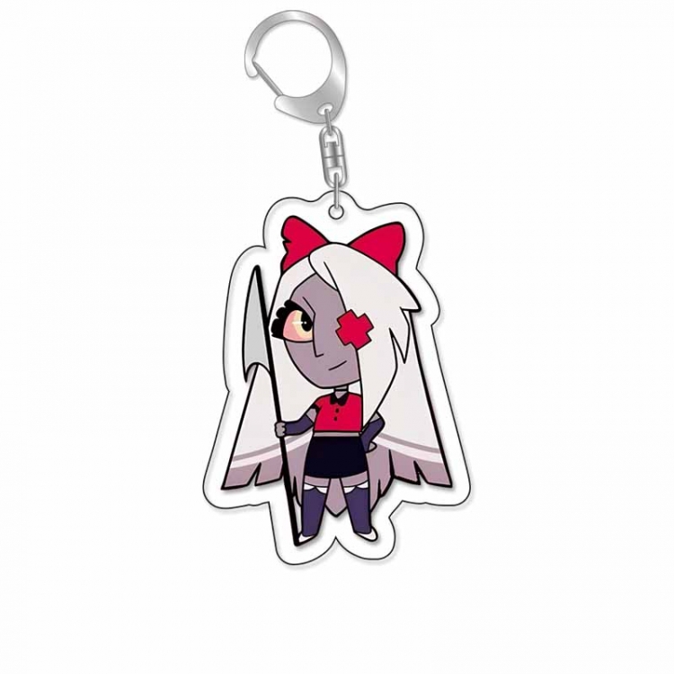 Hazbin Hotel Anime Acrylic Keychain Charm price for 5 pcs 16796