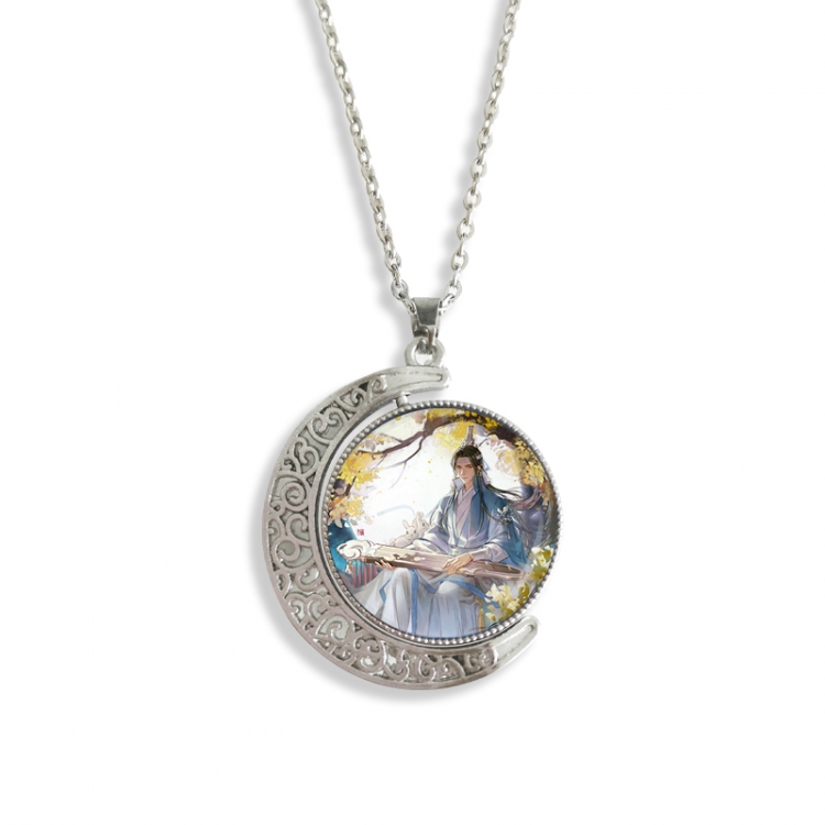 The wizard of the de Anime Double sided Crystal Rotating Gem Necklace price for 5 pcs