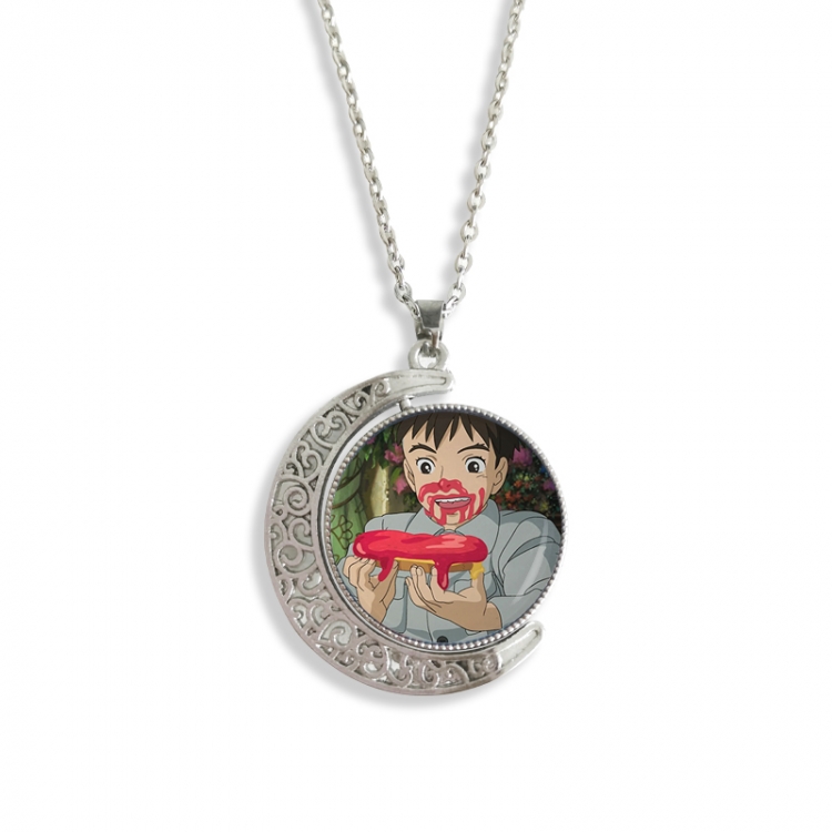 The Boy and the Heron Anime Double sided Crystal Rotating Gem Necklace price for 5 pcs