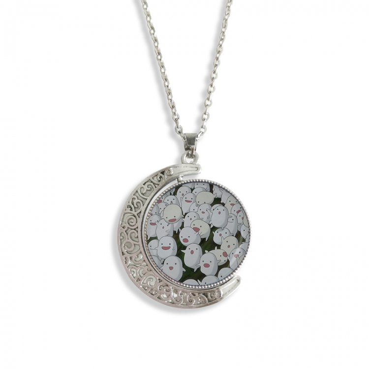 The Boy and the Heron Anime Double sided Crystal Rotating Gem Necklace price for 5 pcs