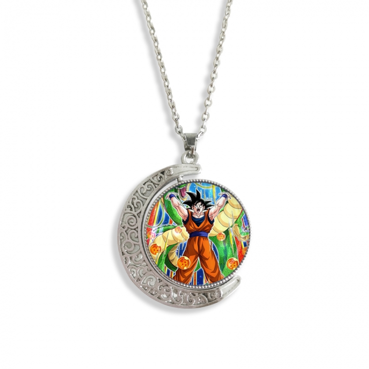 DRAGON BALL Anime Double sided Crystal Rotating Gem Necklace price for 5 pcs
