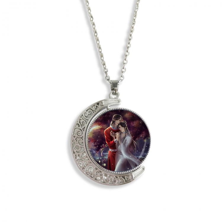 Heaven Official's Blessing Anime Double sided Crystal Rotating Gem Necklace price for 5 pcs