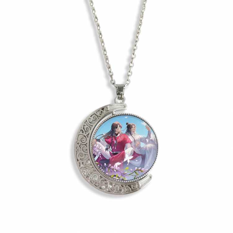 Heaven Official's Blessing Anime Double sided Crystal Rotating Gem Necklace price for 5 pcs