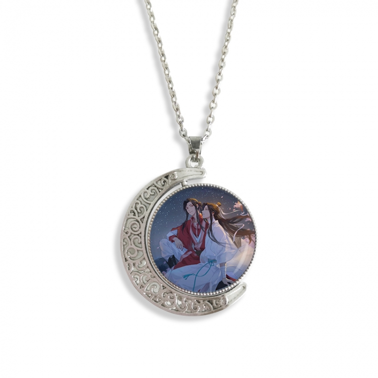 Heaven Official's Blessing Anime Double sided Crystal Rotating Gem Necklace price for 5 pcs