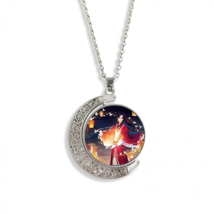 Heaven Official's Blessing Anime Double sided Crystal Rotating Gem Necklace price for 5 pcs